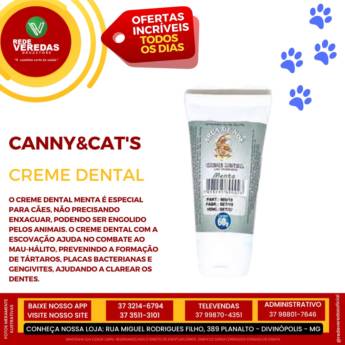Comprar o produto de Creme dental  menta 60 Gr  cannycats  em Artigos Pets em Divinópolis, MG por Solutudo