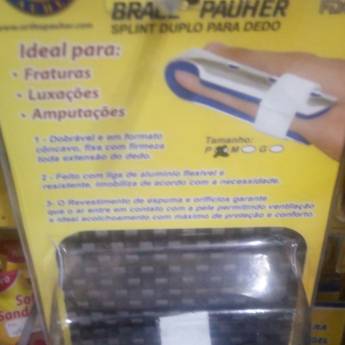 Comprar o produto de Splint duplo para dedo em Saúde pela empresa Ortoshop Boutique Ortopédica em Bauru, SP por Solutudo
