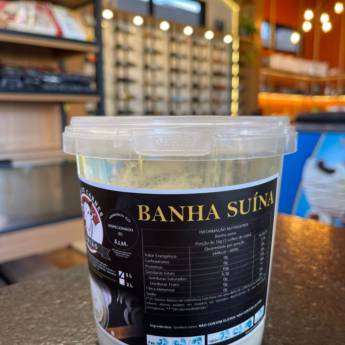 Comprar o produto de BANHA SUINA  em Alimentos e Bebidas pela empresa Empório Primare Bebidas e Eventos - Loja 02 em Mineiros, GO por Solutudo
