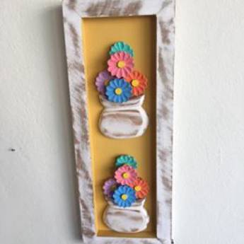 Comprar o produto de Quadro Madeira Artesanal em Casa, Móveis e Decoração em São Carlos, SP por Solutudo
