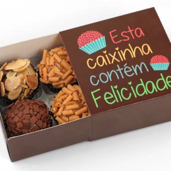 Comprar o produto de CAIXINHA DE BRIGADEIRO  em A Classificar em Praia Grande, SP por Solutudo