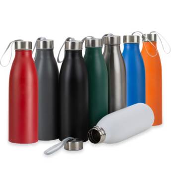 Comprar o produto de 18552 Garrafa Inox 750ml em Garrafas Inox e Alumínio em São José do Rio Preto, SP por Solutudo