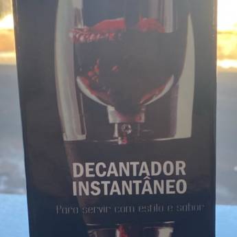 Comprar o produto de Decantador Instantâneo  em Vinhos pela empresa Empório Primare Bebidas e Eventos - Loja 02 em Mineiros, GO por Solutudo