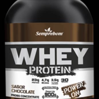 Comprar o produto de WHEY PROTEIN CHOCOLATE - 900 GRAMAS em Shake em Aracaju, SE por Solutudo