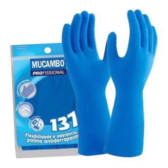 Comprar o produto de LUVA MUCAMBO FORRADA AZUL em Ferramentas - Utilidades em Birigui, SP por Solutudo