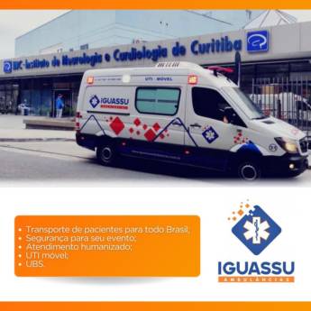 Comprar o produto de UTI Móvel em Serviço de Ambulância em Foz do Iguaçu, PR por Solutudo