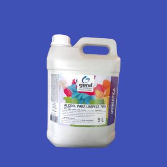 Comprar o produto de Álcool líquido 5lts 70% GQ em Produtos de Limpeza em Jundiaí, SP por Solutudo