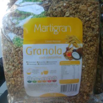 Comprar o produto de Granola com castanhas- Martigran em A Classificar em Jundiaí, SP por Solutudo
