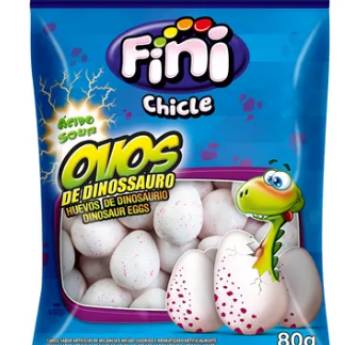 Comprar o produto de Ovos de Dinossauro com Recheio Cítrico - 80g em Doces em Jundiaí, SP por Solutudo
