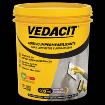 Comprar o produto de Vedacit Impermeabilizante para Concretos e Argamassas 1L em Materiais para Construção em Boituva, SP por Solutudo
