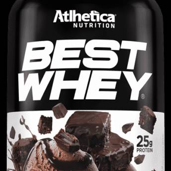 Comprar o produto de BEST WHEY ATLHETICA 900g – Chocolate Brownie em Suplementos Alimentares em Bauru, SP por Solutudo