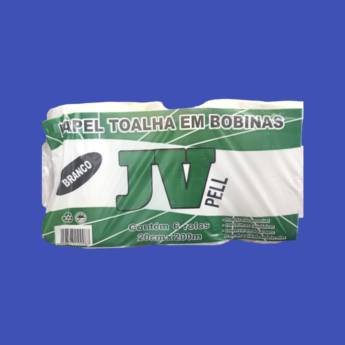 Comprar o produto de Papel higiênico em  Bobina Branco 6 rolos 20cm X 200m em Produtos de Limpeza em Jundiaí, SP por Solutudo