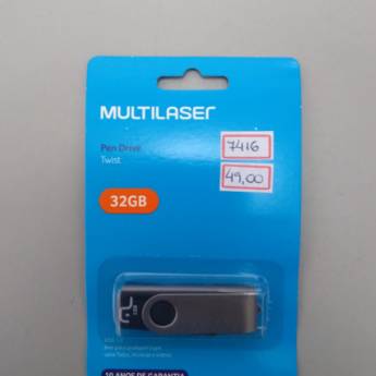 Comprar o produto de RC 7195  PENDRIVE 32GB MULTILASER  em Pen Drives em Atibaia, SP por Solutudo