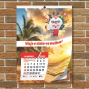 Comprar o produto de CALENDÁRIO DE PAREDE SIMPLES COM FURO CENTRAL 12 PÁGINAS em Calendários em São José do Rio Preto, SP por Solutudo