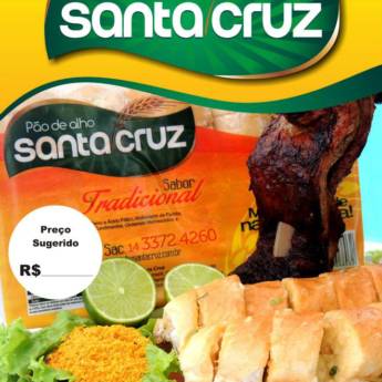 Comprar o produto de Pão de Alho Santa Cruz em Alimentos e Bebidas em Santa Cruz do Rio Pardo, SP por Solutudo