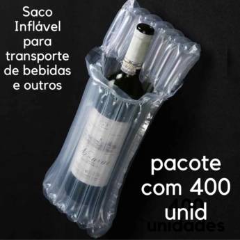 Comprar o produto de Wine Bag (Bolsa Inflável para Transporte de Vinho) em Vinhos pela empresa Toner e Cartuchos Dalmeida Distribuidora em Bauru, SP por Solutudo