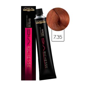 Comprar o produto de Tonalizante Diarichesse 7.35 Marrons/Beges Quentes - 80g em L'Oreal PROFESSIONNEL em Jundiaí, SP por Solutudo