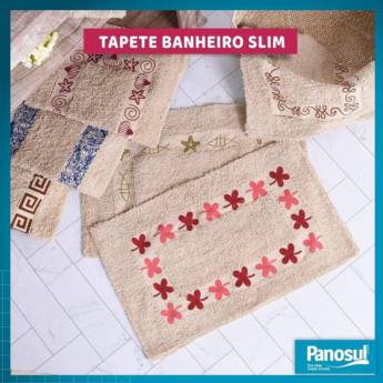 Comprar o produto de Tapete de banheiro Slim em Tapete de Banheiro em Osasco, SP por Solutudo