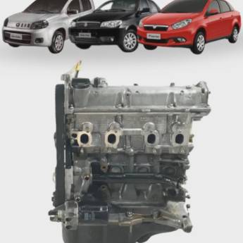 Comprar o produto de MOTOR FIRE EVO 1.0 FLEX UNO PALIO SIENA  em Motor Parcial pela empresa Ache Fácil Auto Peças em Jundiaí, SP por Solutudo