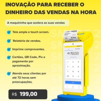 Comprar o produto de Point Pro3 em Goiânia – Rapidez e Conectividade nos Pagamentos em Financeiro em Goiânia, GO por Solutudo