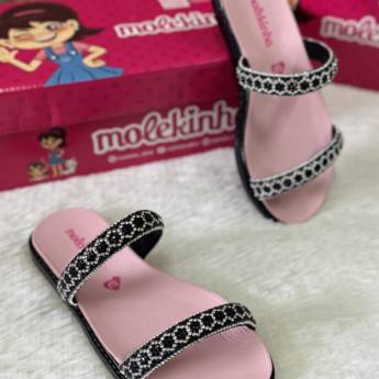 Comprar o produto de Papete Molekinha infantil feminina  em Calçados Infantis em Uberlândia, MG por Solutudo