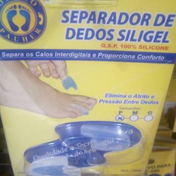 Comprar o produto de Separador de dedos siligel em Saúde pela empresa Ortoshop Boutique Ortopédica em Bauru, SP por Solutudo