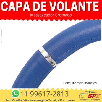 Comprar o produto de CAPA DE VOLANTE em A Classificar pela empresa Spx Acessórios e Autopeças em Itupeva, SP por Solutudo