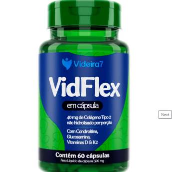 Comprar o produto de Vidflex em Vitaminas e Minerais pela empresa Viva Natural - Produtos Naturais em Foz do Iguaçu, PR por Solutudo