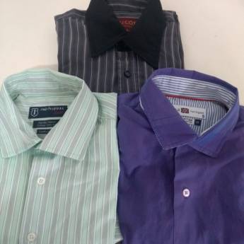 Comprar o produto de Restauração camisa social em Calçados, Roupas e Bolsas em Bauru, SP por Solutudo