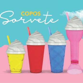 Comprar o produto de Copos Sorvete em Copos em São José do Rio Preto, SP por Solutudo