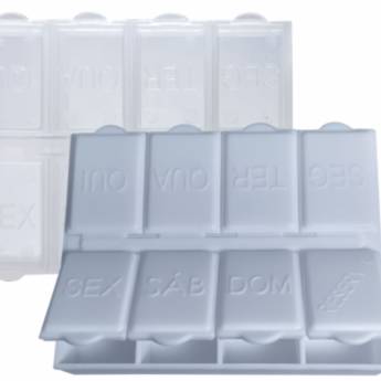 Comprar o produto de ES 06 - Estojo Porta Comprimido Diário em Porta Comprimidos em São José do Rio Preto, SP por Solutudo