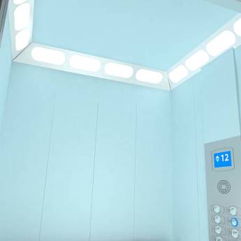 Teto de elevador com LED no Rio de Janeiro