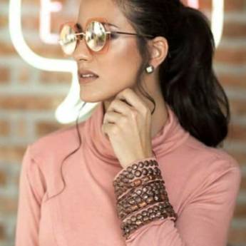 Comprar o produto de Tricô com Manga Bordada c/ Miçangas (Ele tem 3 formas de uso e está Disponível no Tamanho: 42 ) em Roupas e Acessórios em Bauru, SP por Solutudo