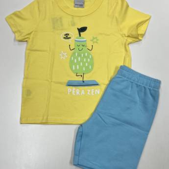 Comprar o produto de Conjuntinho Malwee infantil masculino em Roupas Infantis em Uberlândia, MG por Solutudo