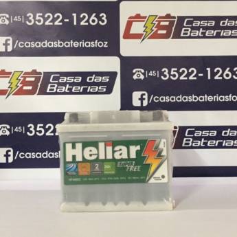 Comprar o produto de Bateria Heliar HF48BD em Baterias Automotivas em Foz do Iguaçu, PR por Solutudo