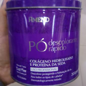 Comprar o produto de Amend pó descolorante 300g em Cabelo em Foz do Iguaçu, PR por Solutudo