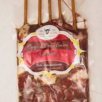 Comprar o produto de Espeto de Carne Bovina Com Bacon em Espetos Bovinos em Atibaia, SP por Solutudo