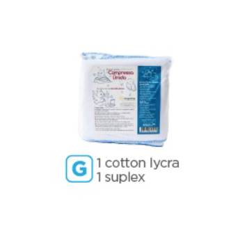 Comprar o produto de COMPRESSA UMIDA COM 2 UNIDADES TAM G em Saúde em Jundiaí, SP por Solutudo