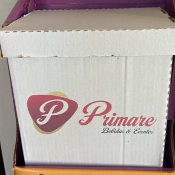 Comprar o produto de caixa quadradinha primare em Caixas e Bolsas Térmicas pela empresa Empório Primare Bebidas e Eventos - Loja 02 em Mineiros, GO por Solutudo