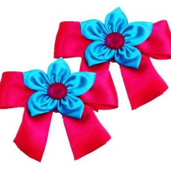 Comprar o produto de 1127 - Kit presilha fuxico em Kits Festa em Tietê, SP por Solutudo