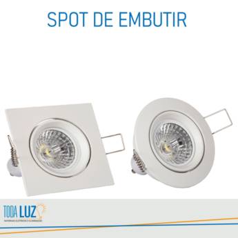 Comprar o produto de Spot de Embutir em Iluminação pela empresa Toda Luz Materiais Elétricos e Iluminação em Atibaia, SP por Solutudo
