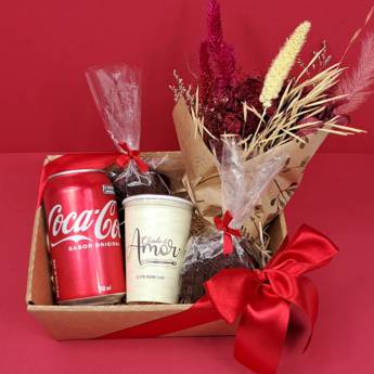 Comprar o produto de KIT PRESENTE - PURO AMOR SEM ÁLCOOL em Presente na Caixa em Americana, SP por Solutudo