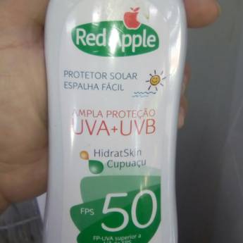 Comprar o produto de Red Apple protetor solar fps 50 em Protetor Solar em Foz do Iguaçu, PR por Solutudo