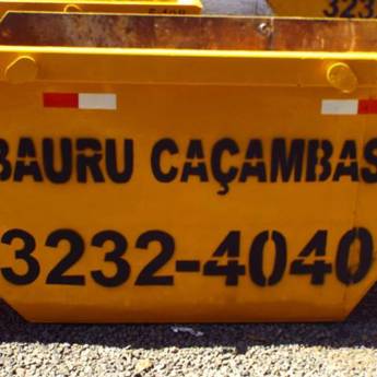 Comprar o produto de Caçamba estacionária de 3m³ em Bauru em Caçambas em Bauru, SP por Solutudo