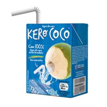 Comprar o produto de ÁGUA DE COCO KERO COCO 200ml em A Classificar em Caraguatatuba, SP por Solutudo