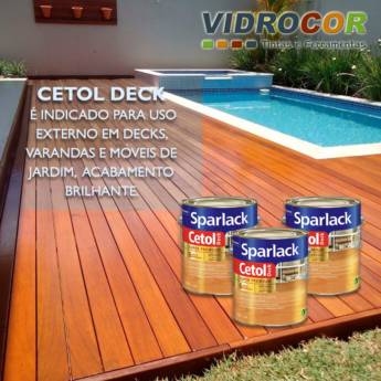 Comprar o produto de Verniz Cetol Deck galão 3,6L em Linha Imobiliária em Barra Bonita, SP por Solutudo