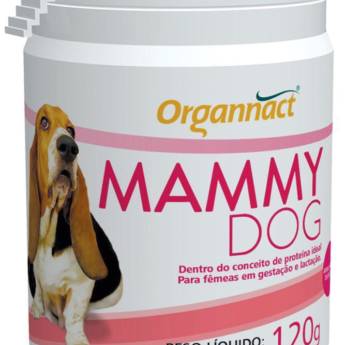 Comprar o produto de Suplemento Alimentar Organnact Mammy Dog 120g em Farmácias Veterinárias em Botucatu, SP por Solutudo