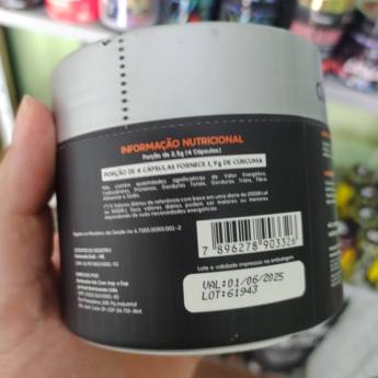Comprar o produto de Cúrcuma 120 cápsulas para desinflamar - FTW - Jundiaí em Suplementos Alimentares em Jundiaí, SP por Solutudo