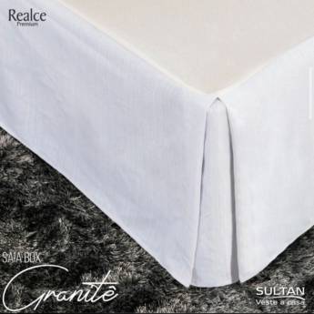 Comprar o produto de Saia Box Granitê Sultan Solteiro em Cama, Mesa e Banho em Osasco, SP por Solutudo