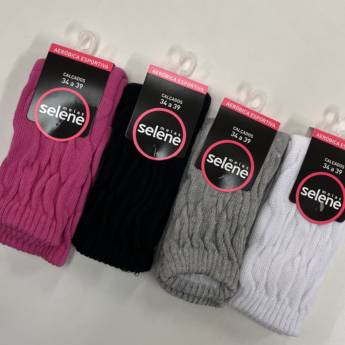 Comprar o produto de Meia adulta aeróbica Selene em A Classificar em Uberlândia, MG por Solutudo